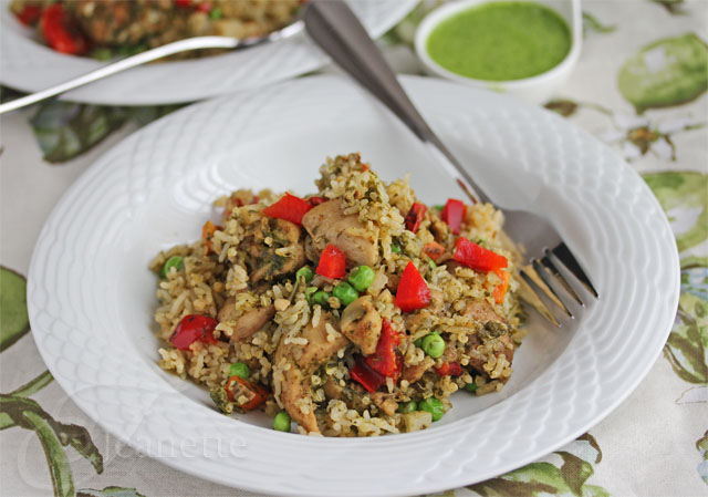 Arroz Con Pollo Verde Peru