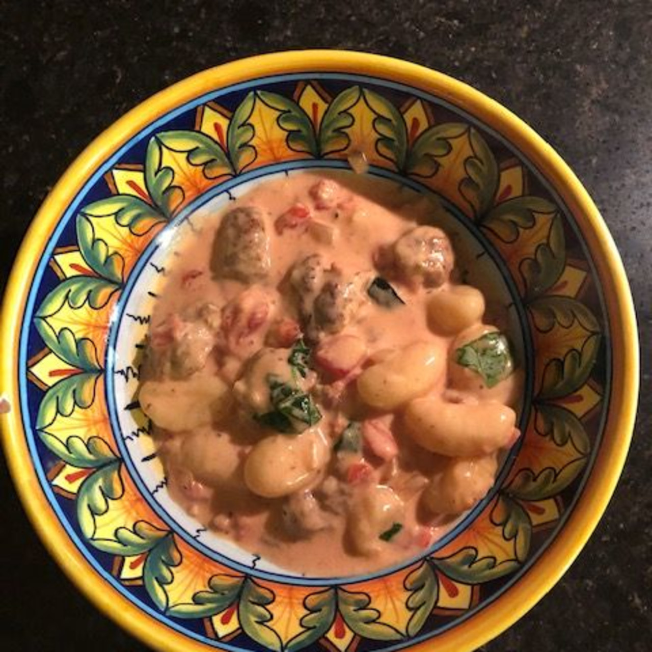 Aa Creamy Gnocchi With Italian Sausage