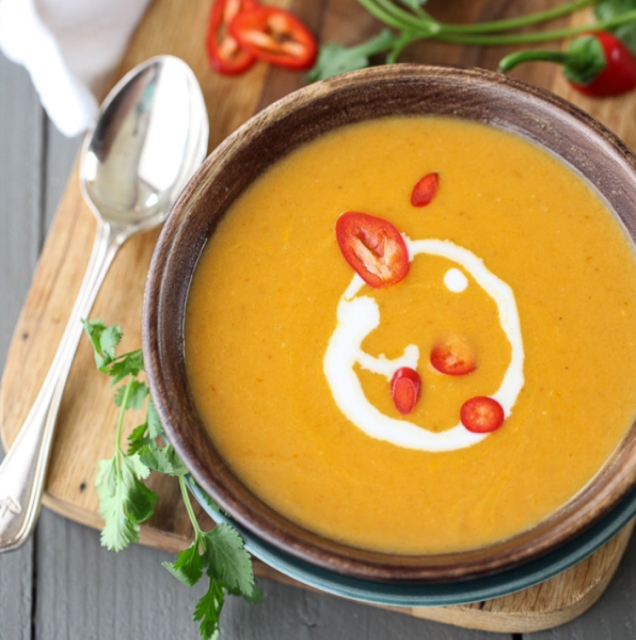 5 Ingredient Thai Pumpkin Soup