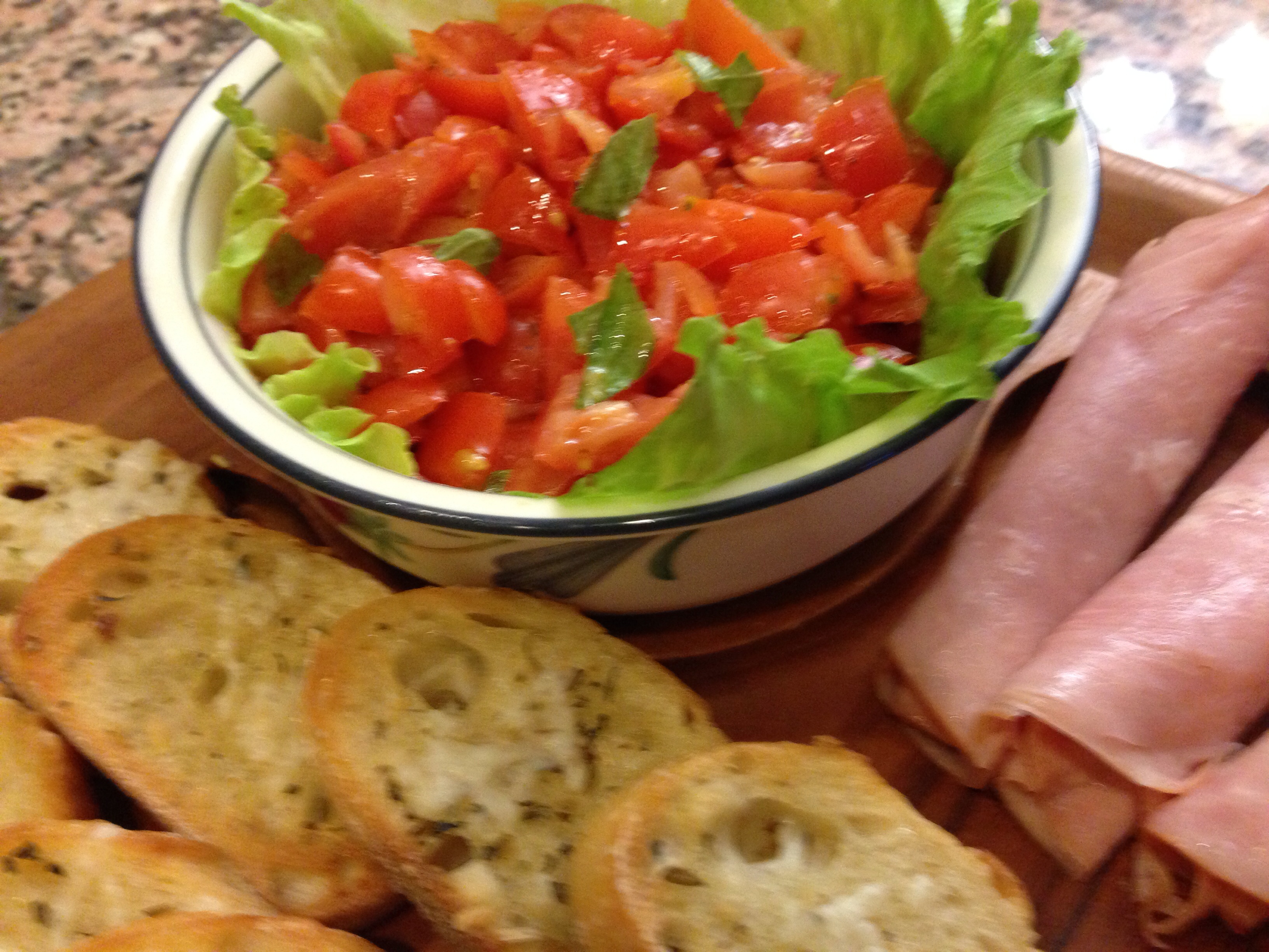 Asiago Cheese & Tomato Bruschetta BigOven