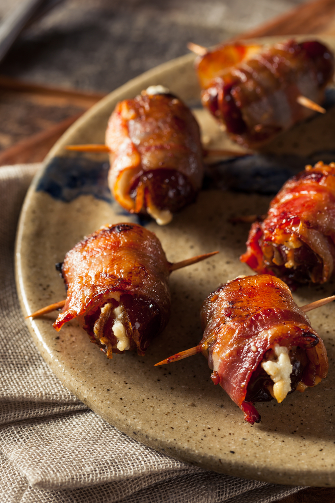 Bacon and Date Appetizer
