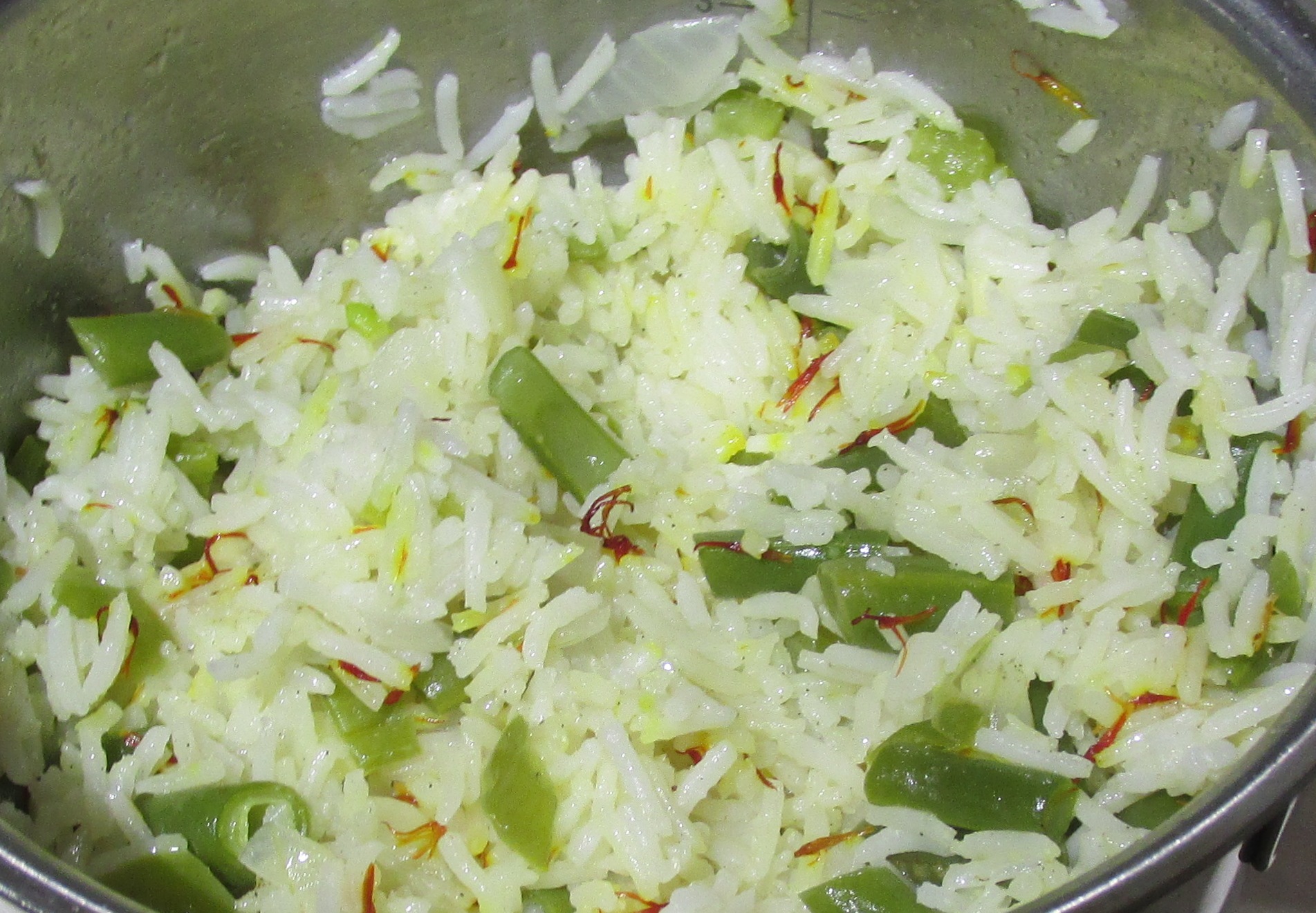 Basmati Rice with Green Beans Pilaf - BigOven