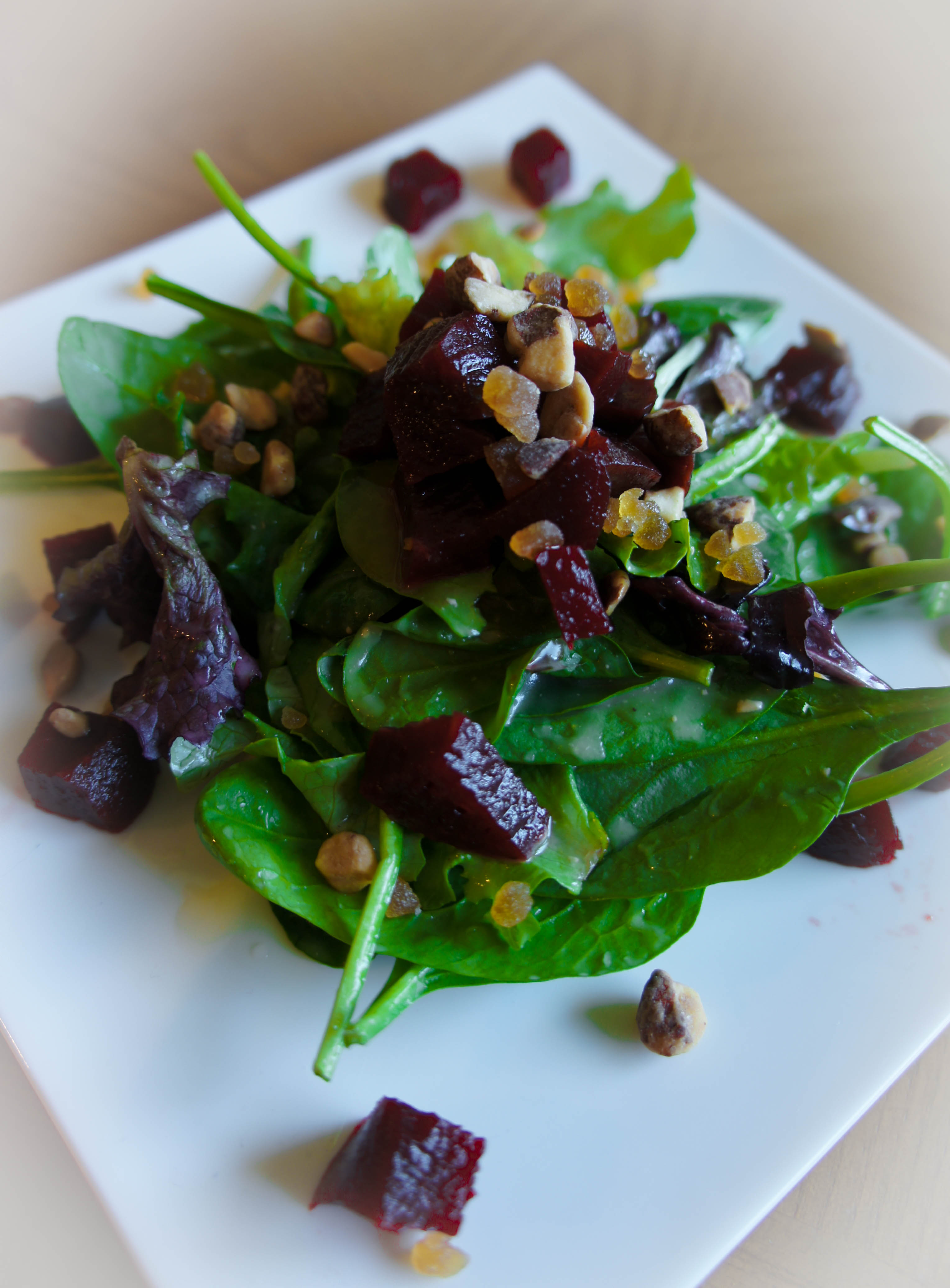 Beets, Pear and Walnut Gorgonzola Salad - BigOven