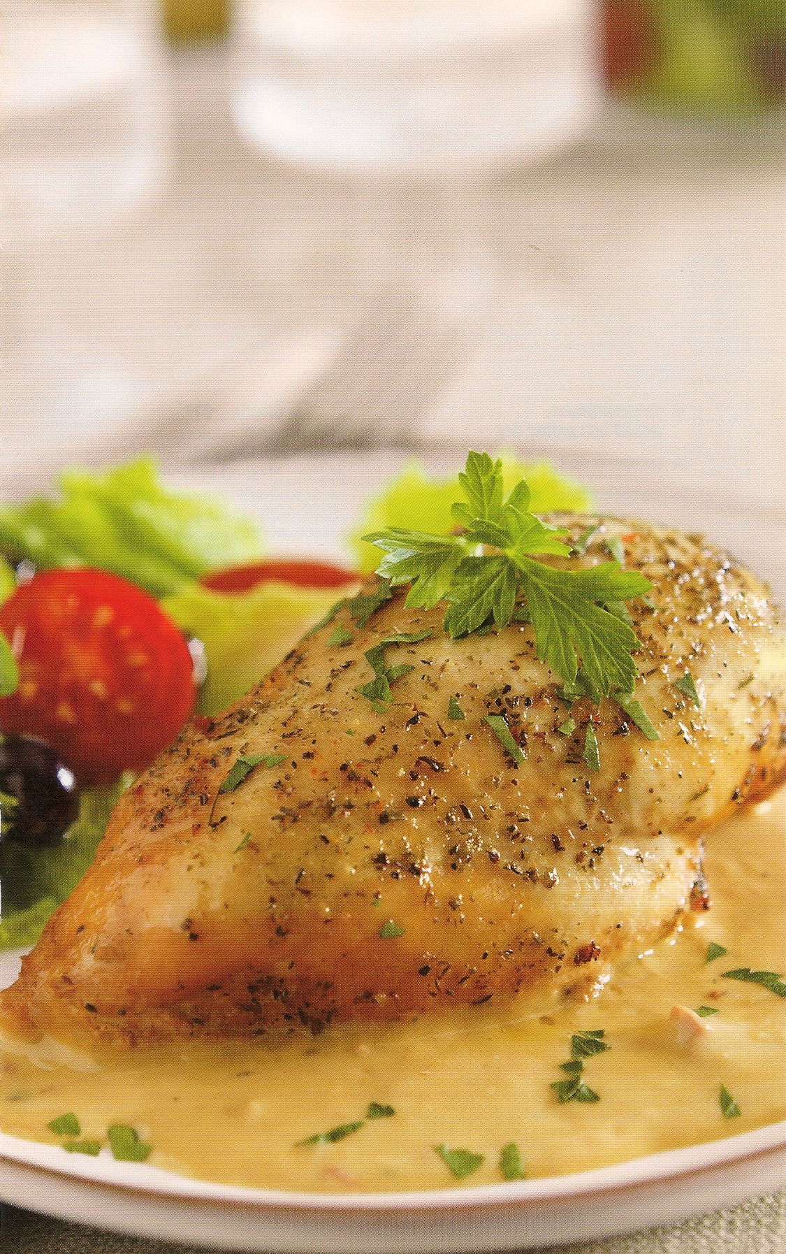 Bistro Chicken in Rich Cream Sauce