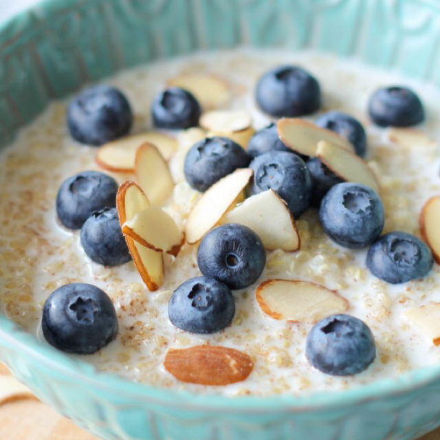Blueberry Breakfast Quinoa