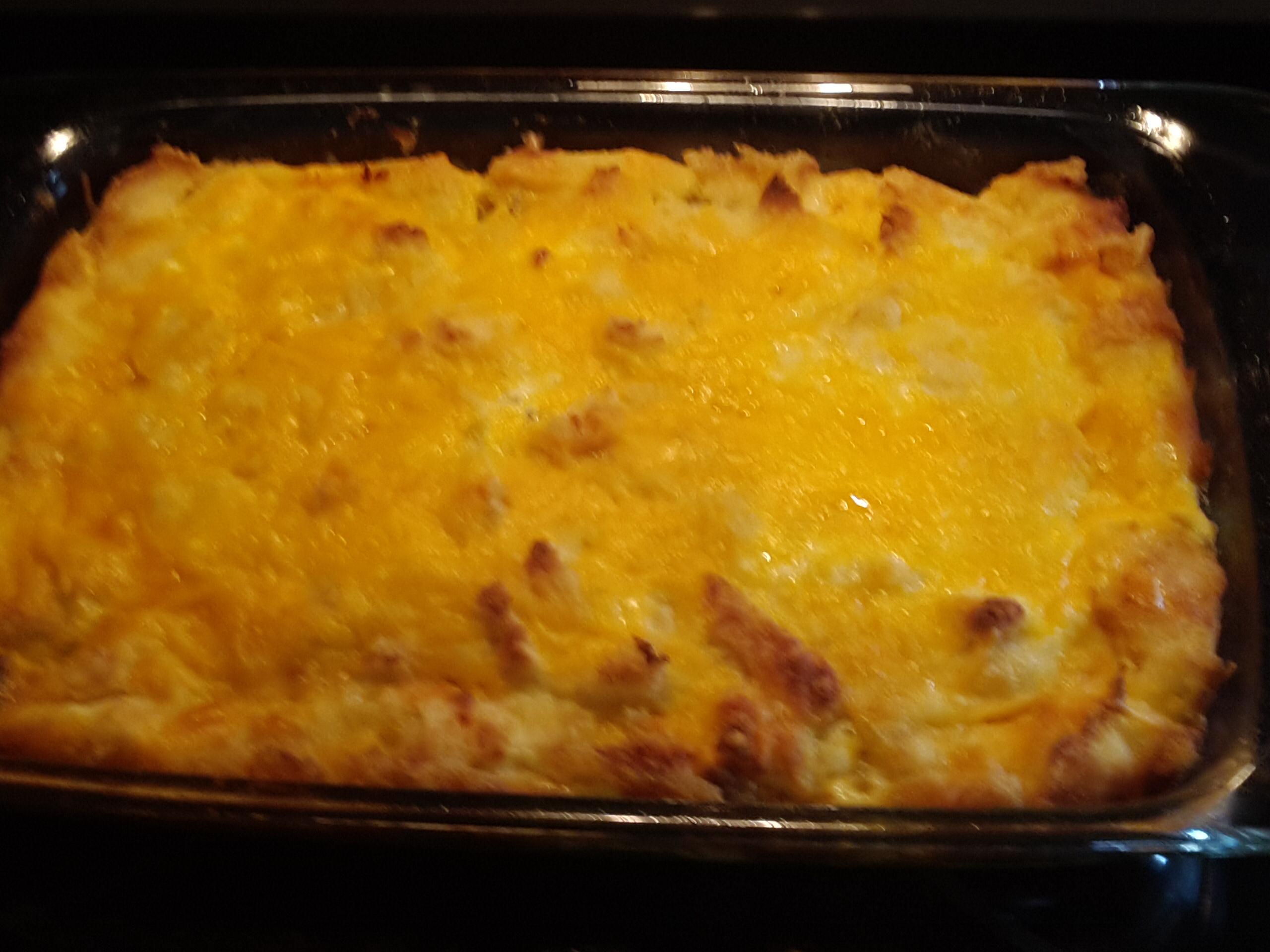 Bread and cheese Breakfast Casserole BigOven