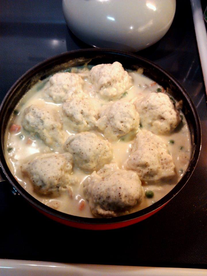 Chicken and Black Pepper Dumplings BigOven