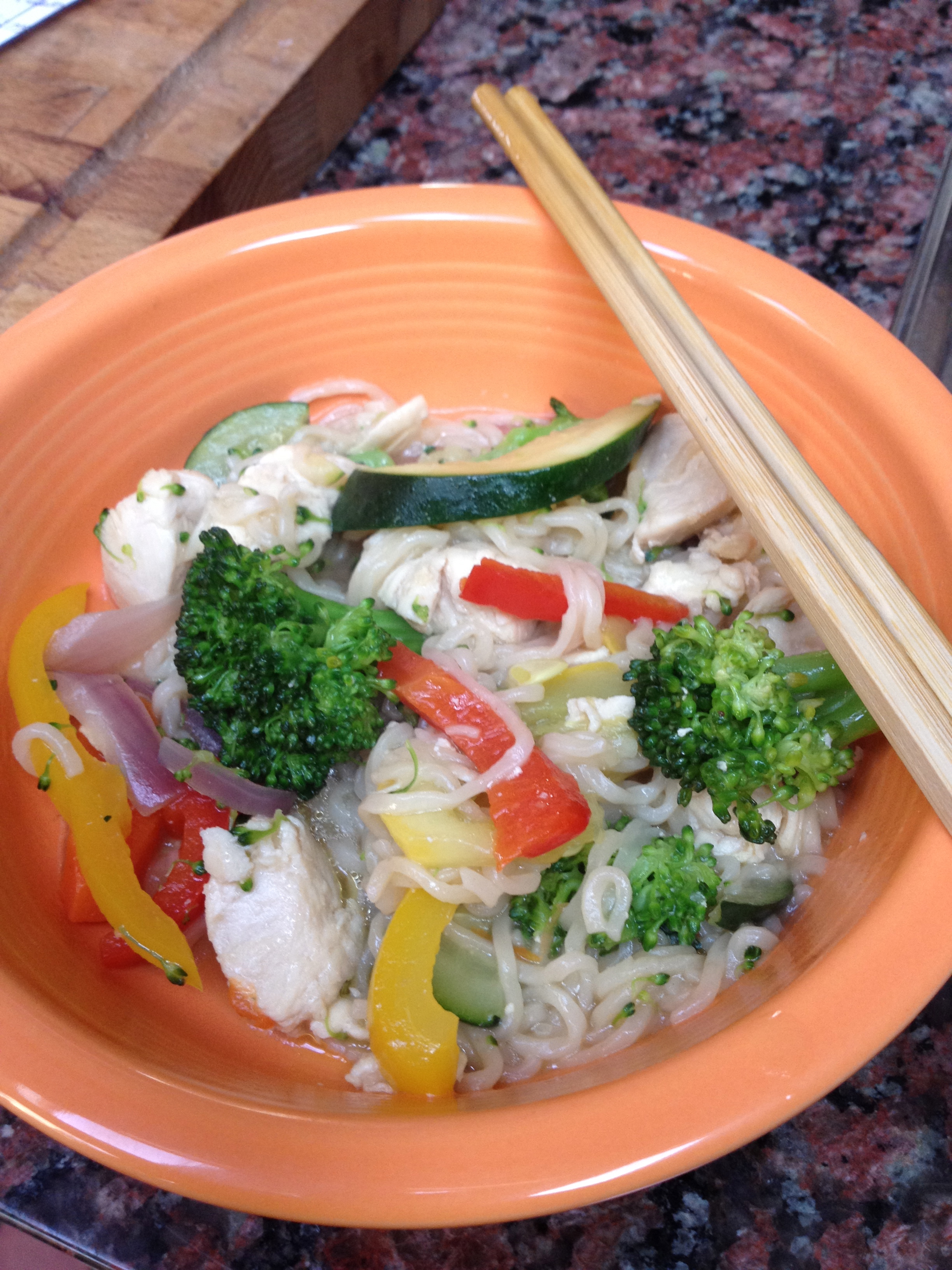 Chicken Ramen Stir Fry BigOven