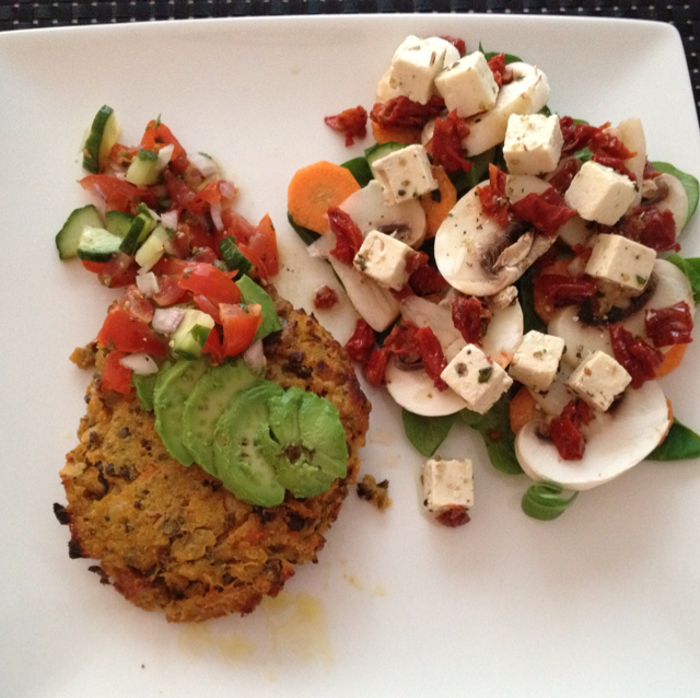 Chickpea, Lentil and Sweet Potato Patties BigOven