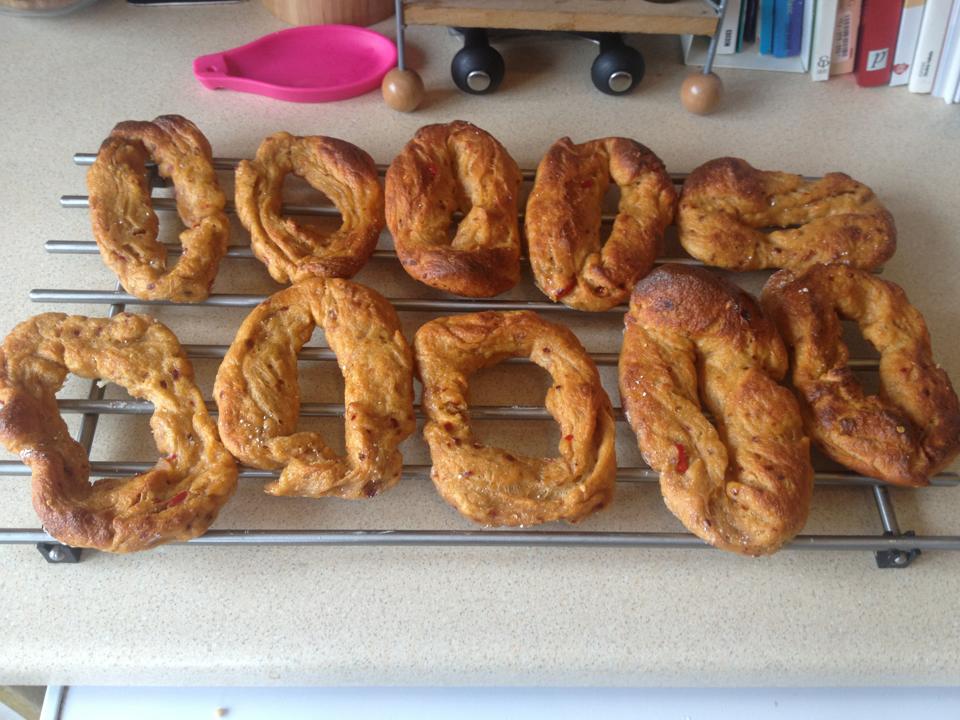 Chilli & Cheese Bagels (Bread Maker) BigOven