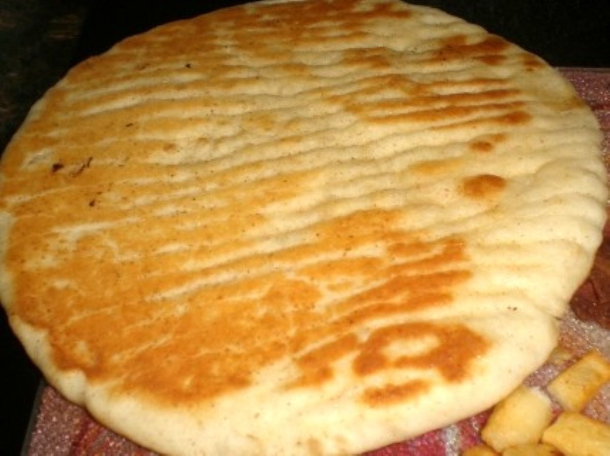 Chipati (Indian Griddle Fried Flat Bread) BigOven