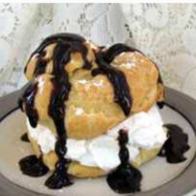 Cream Puffs with Chocolate Drizzle BigOven