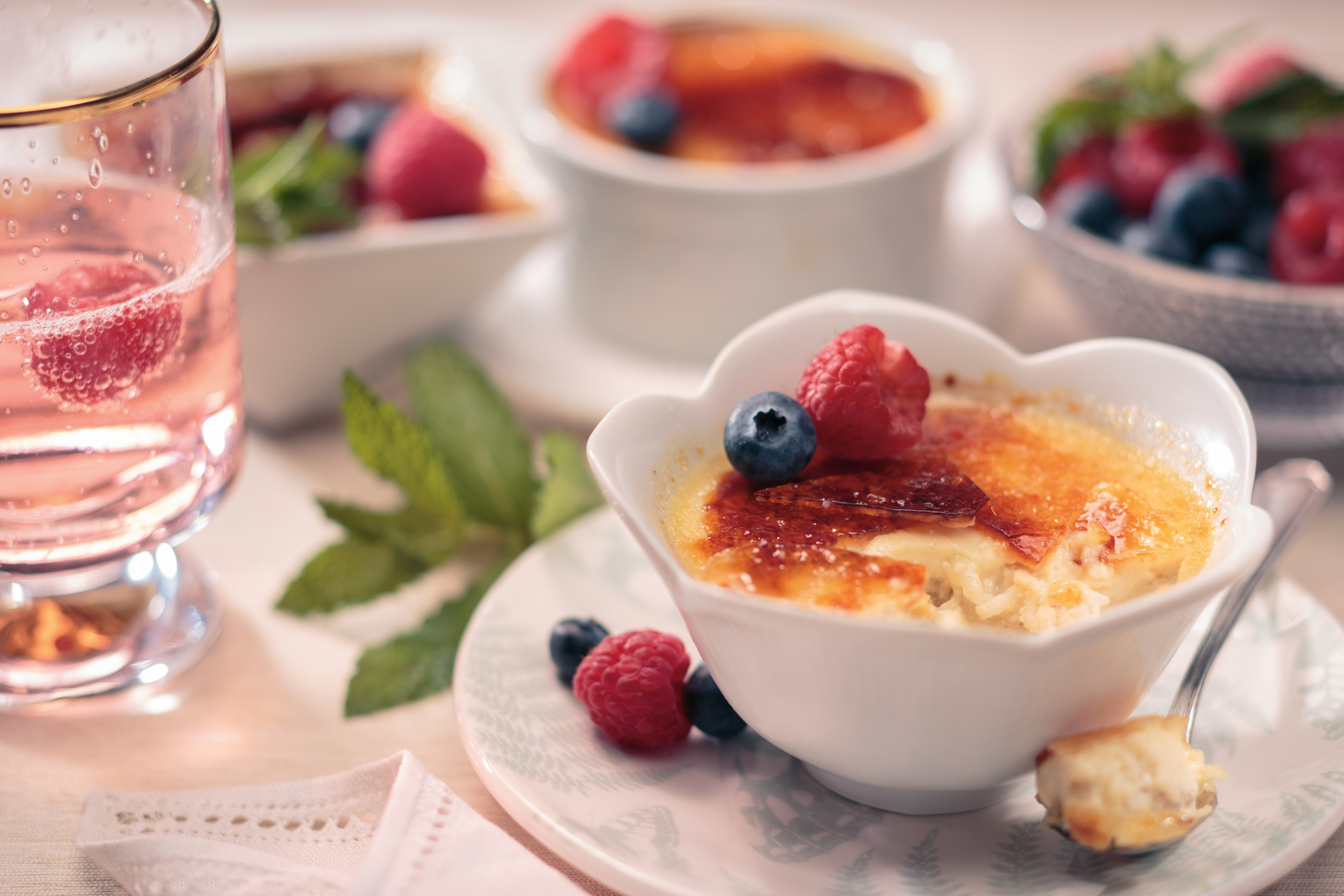 Crème Brûlée Rice Pudding