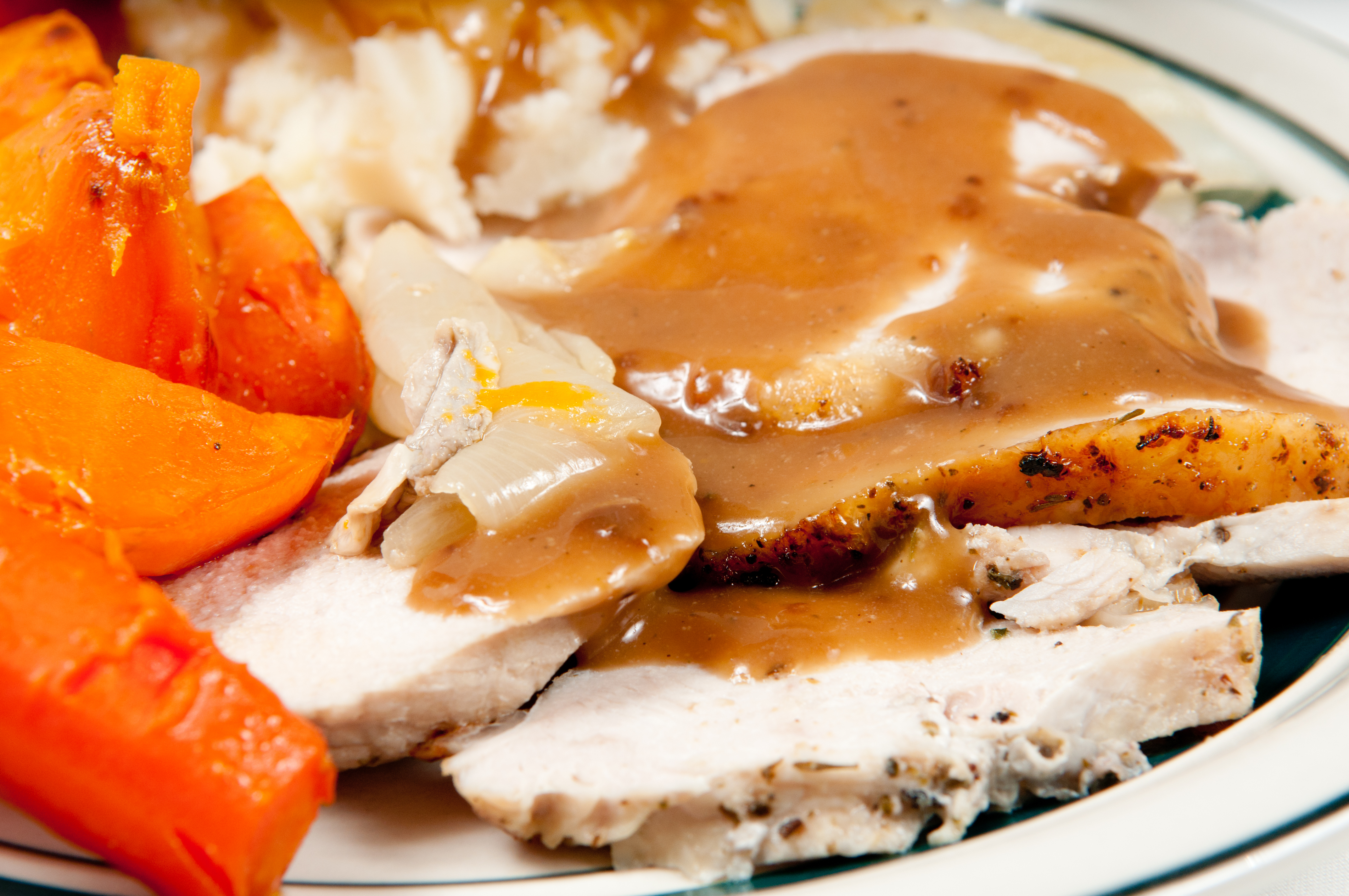 Crock Pot Roast Turkey Breast And Turkey Gravy Bigoven