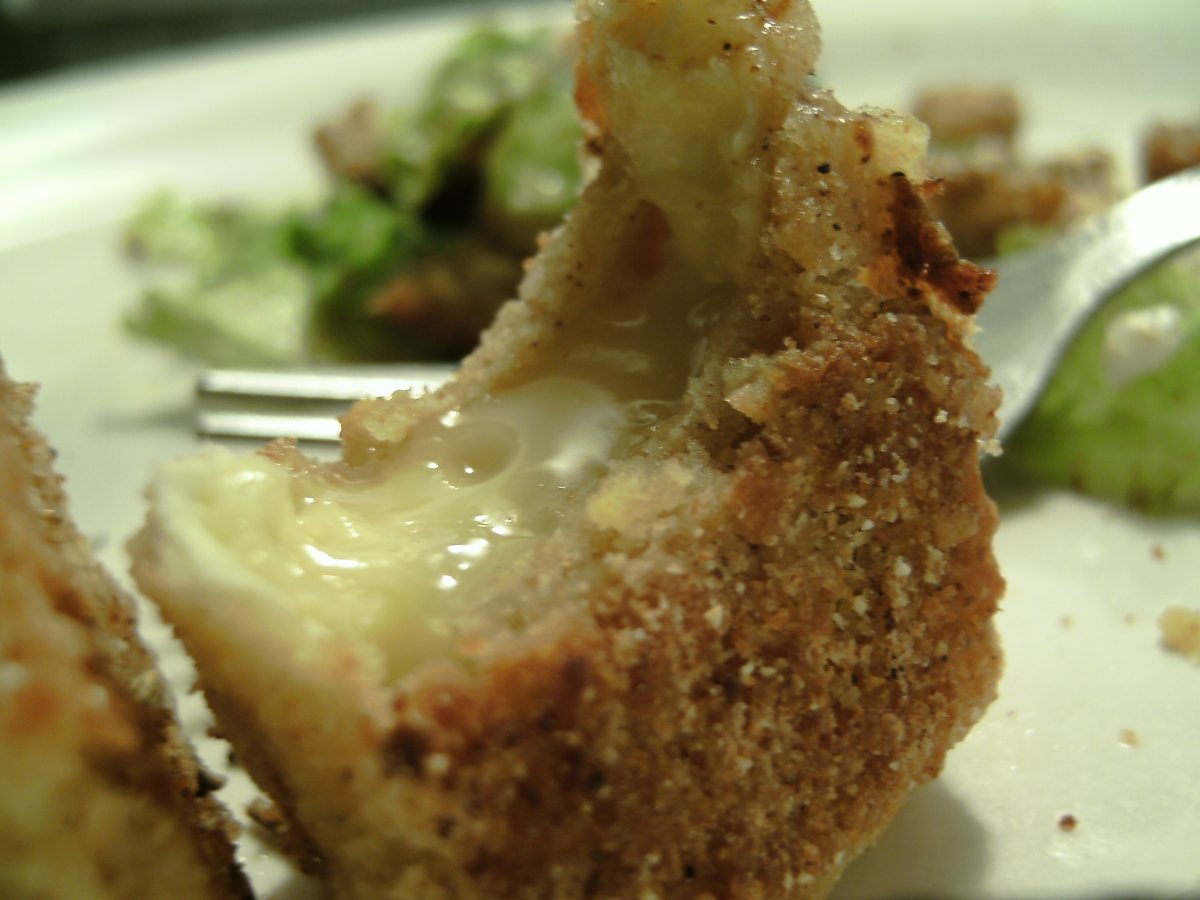 Crunchy melting brie cheese BigOven