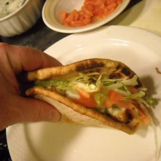 Souvlakia Sandwich "Su-flock-ie"