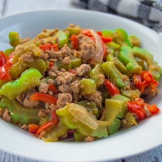 Ampalaya With Ground Pork