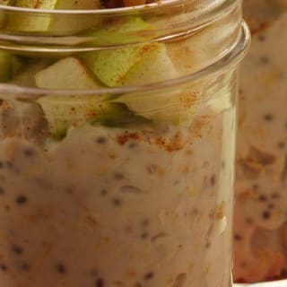 Apple Crisp Refrigerator Oatmeal