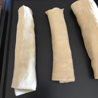 Asparagus, Cream Cheese, Puff Pastry