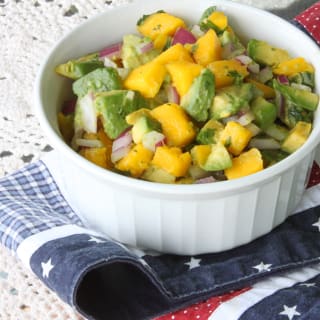 Avocado and Mango Salsa