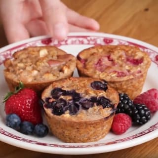 Banana Oatmeal Muffins