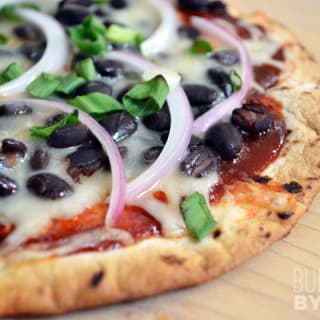 BBQ Black Bean Pizzas