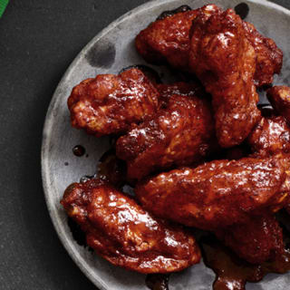 Bobby Flay's Hot Wings with Blue Cheese-Yogurt Sauce