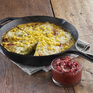 Brunch Frittata with Jalapeño Tomato Jam