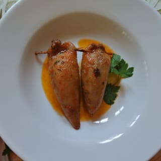 Calamari ripieni alla marchigiana (Stuffed squid)