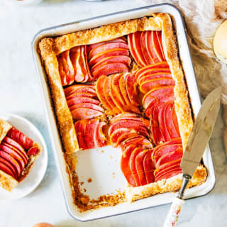 caramel apple butter galette