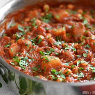 Chana Aloo Masala (Chickpea and Potato Masala)