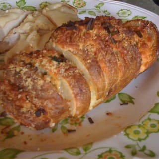 Cheese Hasselback Potatoes