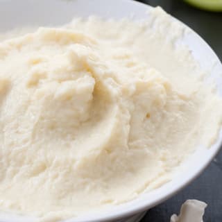 Cheesy Mashed Cauliflower