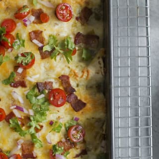 Chicken-Bacon-Ranch Enchiladas