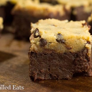 Chocolate Chip Cookie Dough Brownies