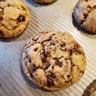 Chocolate Espresso Bean Cookies 