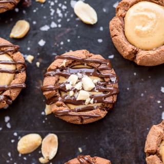 Chocolate Peanut Butter Tartlets