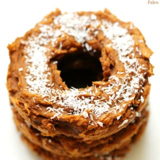 Cinnamon Sweet Potato Doughnuts