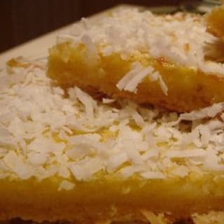 Coconut Lime Squares