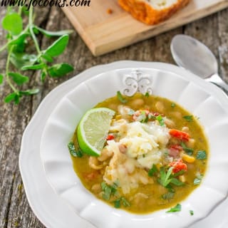 Crockpot White Chicken Chili