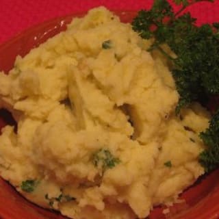 Garlic and Shallot Mashed Yukon Golds