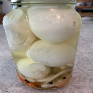 Habanero Pickled Eggs