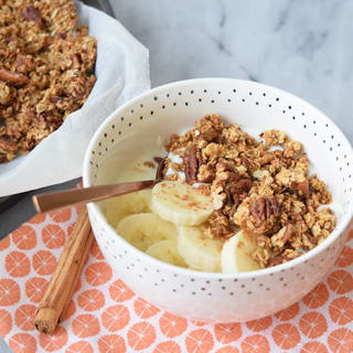 Healthy pumpkin granola