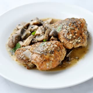 Herbed Chicken and Mushrooms