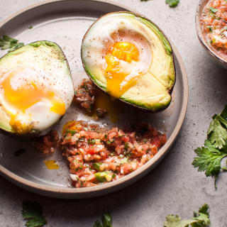 Huevos Rancheros Avocados (Keto)