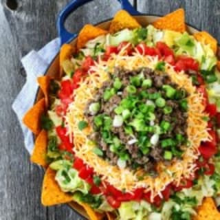 Jessica's Taco Salad with Creamy Taco Dressing