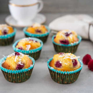 Keto Raspberry Muffins