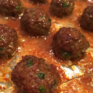 Korean Beef Bulgogi Meatballs