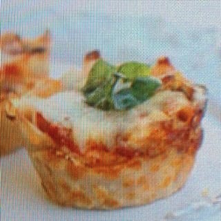 Lasagna Cupcakes