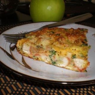 Leftover Pizza Frittata (Using Leftover Pizza!)